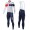 2016 Team IAM bianco Squadre Pro Abbigliamento Ciclismo Maglia Ciclismo Manica Lunga e Salopette Lunga 91879-FQ