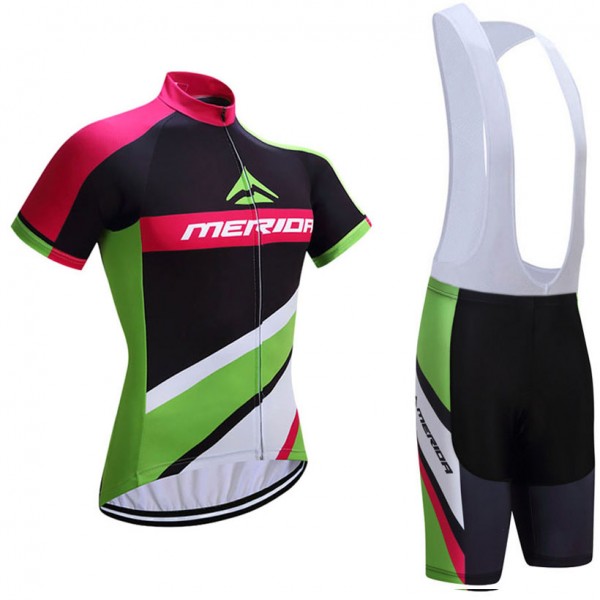 2017 Merida violet Nuovo abbigliamento Ciclismo Completo Maglia Ciclismo Corta e Salopette 51323-MS