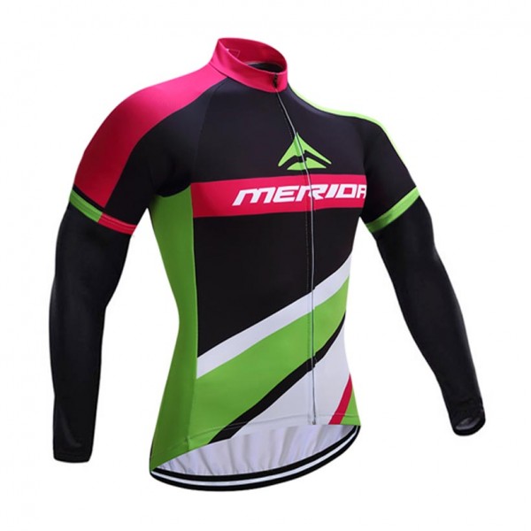 2017 Merida violet Maglie Ciclismo Manica Lunga 75069-IL