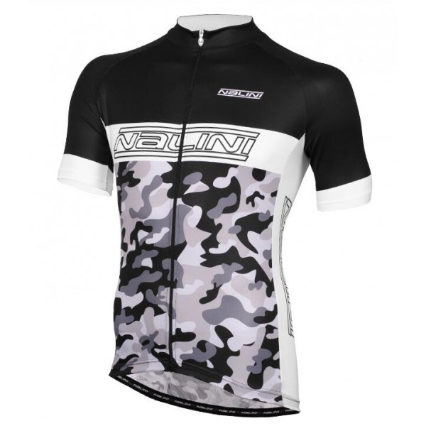 NALINI PRO Camouflage Maglia Ciclismo Manica Corta nero bianco 79141-MG