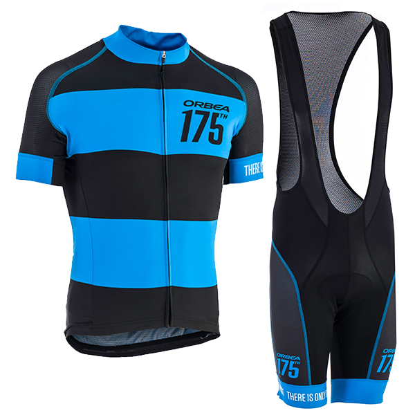 2016 ORBEA edizione blu nero abbigliamento Maglie Ciclismo Manica Corta et Salopette Ciclismo 48632-RY