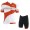 2016 Pinarello Classic White Red Nuovo abbigliamento Bici Completo Maglia Ciclismo Corta e Pantaloncini 69652-IV