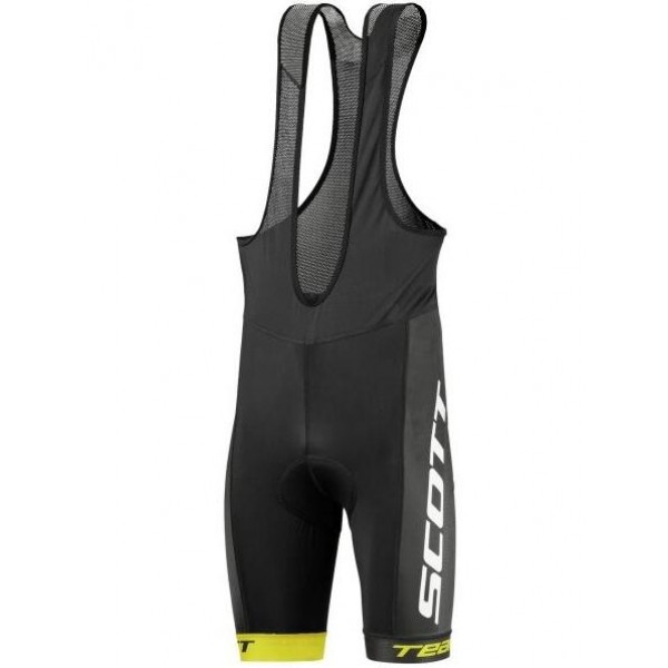 2016 Scott nero verde giallo Salopette Ciclismo 43219-SP