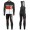 2016 Scott Team nero -Rosso -bianco Squadre Pro Abbigliamento Ciclismo Maglia Ciclismo Manica Lunga e Salopette Lunga 43917-KE