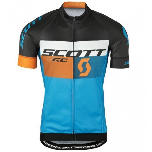2016 Scott RC nero giallo blu Maglia Ciclismo Manica Corta 89726-IY