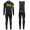 2016 Sky Team Fluo edizione Squadre Pro Abbigliamento Ciclismo Maglia Ciclismo Manica Lunga e Salopette Lunga 21575-UT