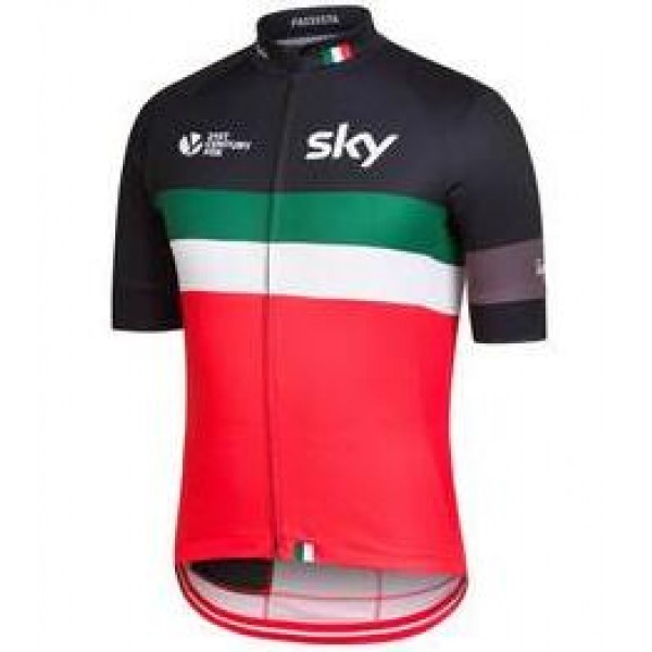 2016 SKY Italy Maglia Ciclismo Manica Corta 28171-UD