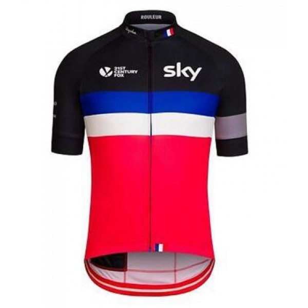 2016 SKY France Maglia Ciclismo Manica Corta 38150-TN