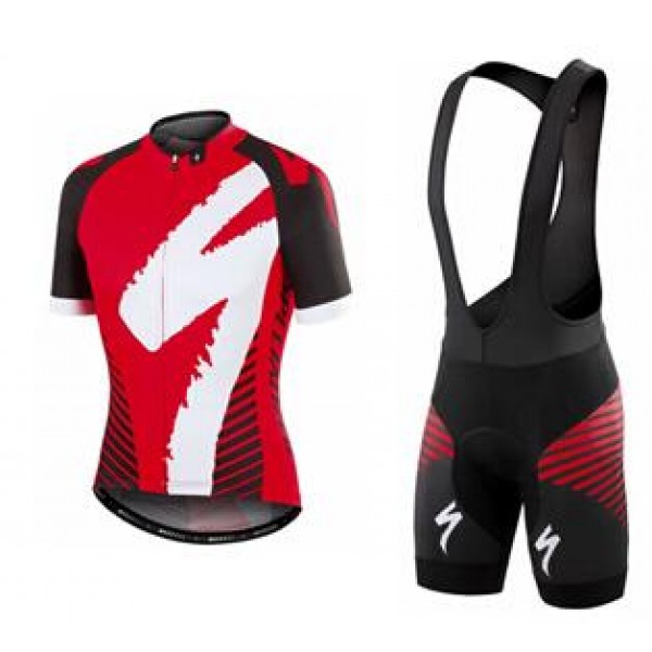 2016 Specialized Comp Racing Ss Rosso Nuovo abbigliamento Ciclismo Completo Maglia Ciclismo Corta e Salopette 38795-PP