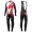 2016 Specialized Team LS bianco -Rosso Squadre Pro Abbigliamento Ciclismo Maglia Ciclismo Manica Lunga e Salopette Lunga 75656-YB