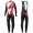 2016 Specialized Team LS bianco -Rosso Thermo Squadre Pro Abbigliamento Ciclismo Maglia Ciclismo Manica Lunga e Salopette Lunga 79014-BL