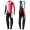 2016 Specialized Pro Team SZK bianco -Rosso Thermo Squadre Pro Abbigliamento Ciclismo Maglia Ciclismo Manica Lunga e Salopette Lunga 96492-TE