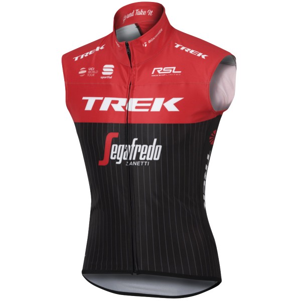 Trek Segafredo Pro 2017 Rosso Maglia senza maniche Online 14733-HH