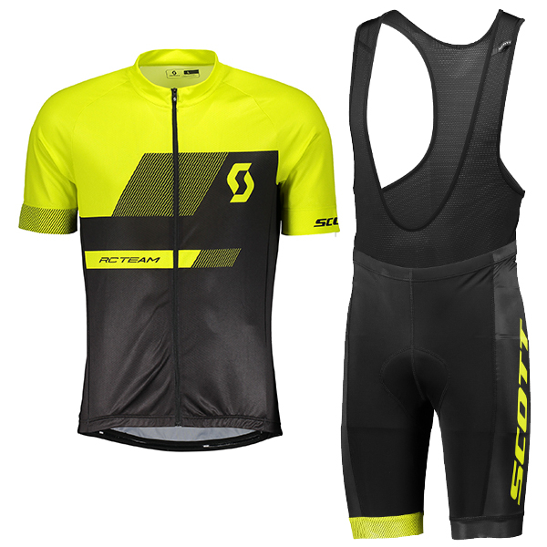 2018 SCOTT RC Pro abbigliamento Ciclismo Completo Maglia Ciclismo Corta e Salopette 25444SB