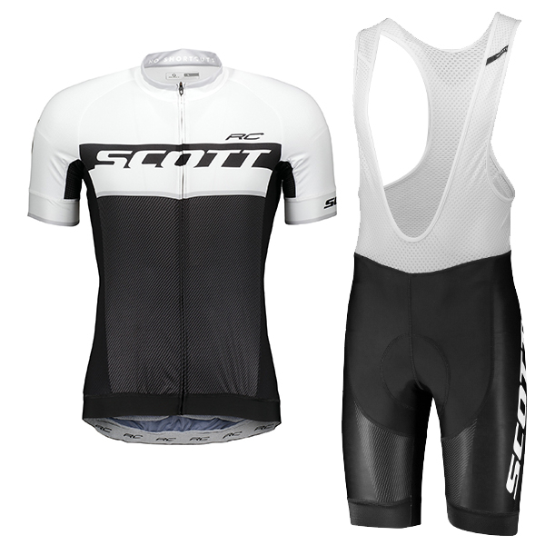 2018 SCOTT RC Pro abbigliamento Ciclismo Completo Maglia Ciclismo Corta e Salopette 60840DH