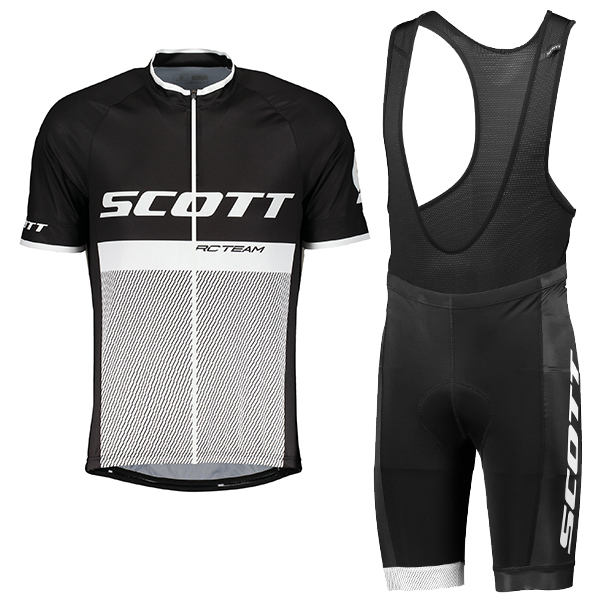2018 SCOTT RC Pro abbigliamento Ciclismo Completo Maglia Ciclismo Corta e Salopette 69016OQ