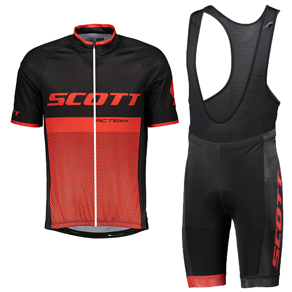 2018 SCOTT RC Pro abbigliamento Ciclismo Completo Maglia Ciclismo Corta e Salopette 69999OF
