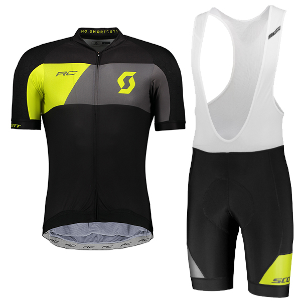 2018 SCOTT RC Pro abbigliamento Ciclismo Completo Maglia Ciclismo Corta e Salopette 70179LN