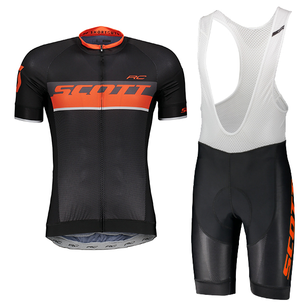 2018 SCOTT RC Pro abbigliamento Ciclismo Completo Maglia Ciclismo Corta e Salopette 73467BS