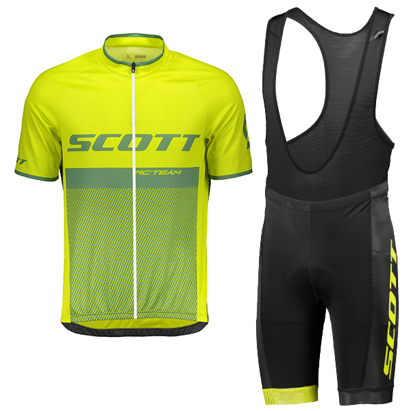 2018 SCOTT RC Pro abbigliamento Ciclismo Completo Maglia Ciclismo Corta e Salopette 89515JD