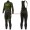 Completo Ciclismo 2019 ALE Camouflage nero-giallo Maglia Ciclismo Manica Lunga e Salopette