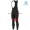Completo Ciclismo 2019 ALE Pulse nero-rosso Salopette Lunga Ciclismo thermique