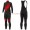 Completo Ciclismo 2019 ALE Pulse nero-rosso Maglia Ciclismo Manica Lunga e Salopette