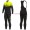 Completo Ciclismo 2019 ALE Slide nero-giallo Maglia Ciclismo Manica Lunga e Salopette
