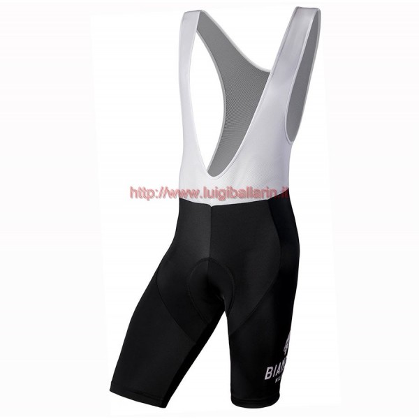 Completo Ciclismo 2019 Bianchi Milano Conca nero-rosso Salopette Ciclismo