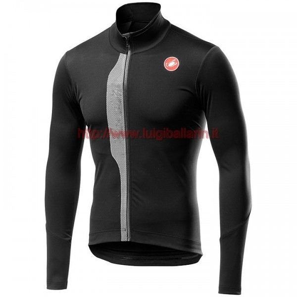 Completo Ciclismo 2019 Casteli DE Gris Maglia Ciclismo Manica Lunga