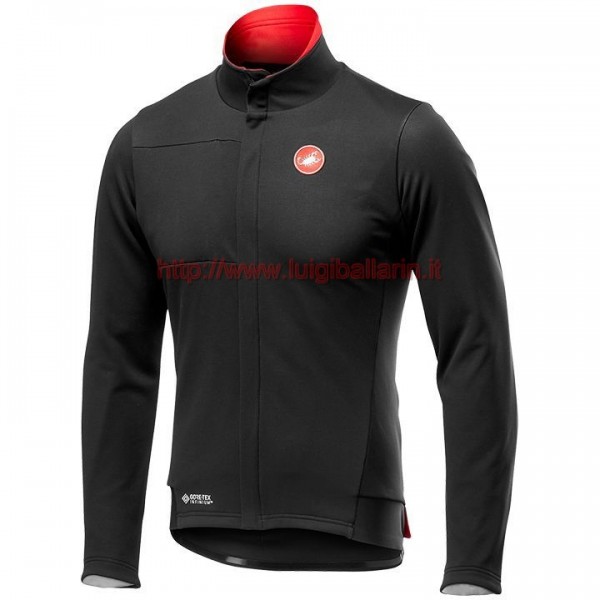 Completo Ciclismo 2019 Casteli DE nero Maglia Ciclismo Manica Lunga