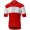 Completo Ciclismo 2019 Casteli Ruota rosso Maglia Ciclismo Manica Corta