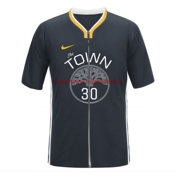 Completo Ciclismo 2019 Golden State Warriors Stephen Curry Maglia Ciclismo Manica Corta