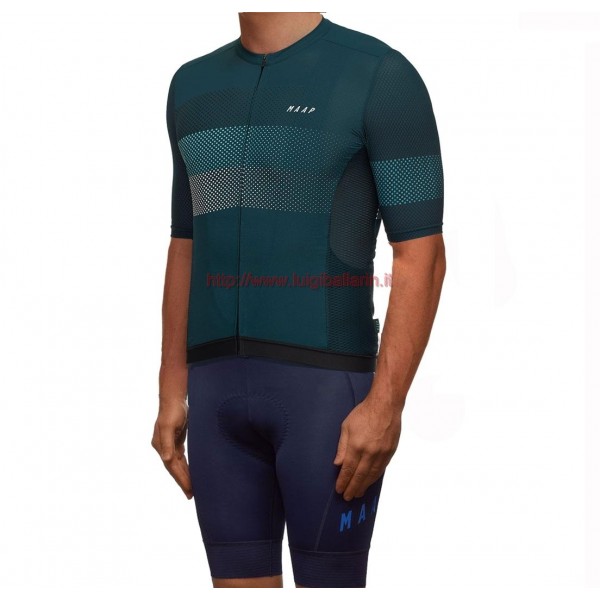 Completo Ciclismo 2019 MAAP Aether sombre Pine abbigliamento Bici Completo Maglia Ciclismo Corta e Salopette