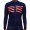 Completo Ciclismo 2019 MAAP M-Flag ultra Blu-rosso Maglia Ciclismo Manica Lunga