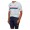 Completo Ciclismo 2019 MAAP Nationals bianca abbigliamento Bici Completo Maglia Ciclismo Corta e Salopette