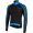 Completo Ciclismo 2019 Nalini CRIT 3L 2.0 nero-Blu Maglia Ciclismo Manica Lunga