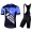 Completo Ciclismo 2019 Nalini Volata 2.0 nero-Blu abbigliamento Bici Completo Maglia Ciclismo Corta e Salopette