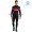 Completo Ciclismo 2019 Nalini Warm 2.0 nero-rosso thermique Maglia Ciclismo Manica Lunga e Salopette Lunga