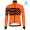 Completo Ciclismo 2019 Santini Svolta Orange thermique Maglia Ciclismo Manica Lunga