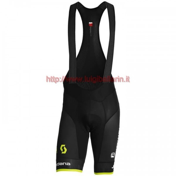 Completo Ciclismo 2019 Scott Mitchelton nero-giallo Salopette Ciclismo