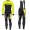 Completo Ciclismo 2019 Scott RC nero-giallo Maglia Ciclismo Manica Lunga e Salopette