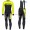 Completo Ciclismo 2019 Scott RC nero-giallo thermique Maglia Ciclismo Manica Lunga e Salopette Lunga