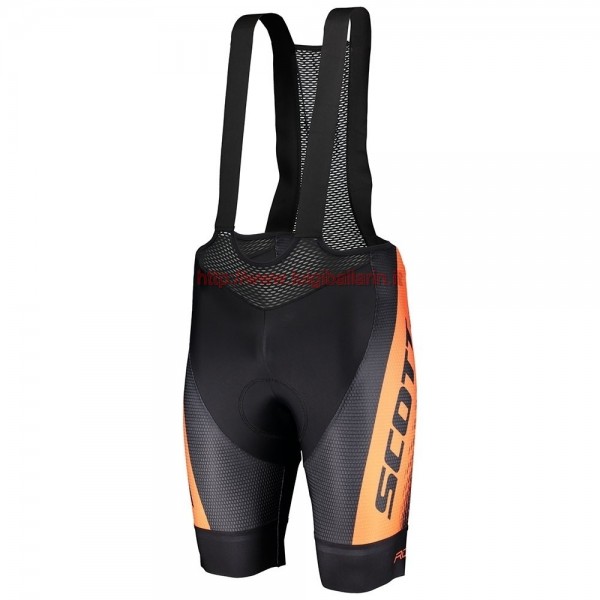Completo Ciclismo 2019 Scott RC nero-Orange Salopette Ciclismo