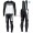 Completo Ciclismo 2019 Scott RC nero-bianca thermique Maglia Ciclismo Manica Lunga e Salopette Lunga