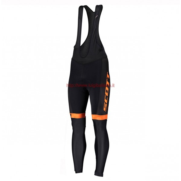 Completo Ciclismo 2019 Scott RC Squadre nero-Orange Salopette Lunga Ciclismo