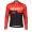 Completo Ciclismo 2019 Scott-RC-Squadre nero-rosso thermique Maglia Ciclismo Manica Lunga
