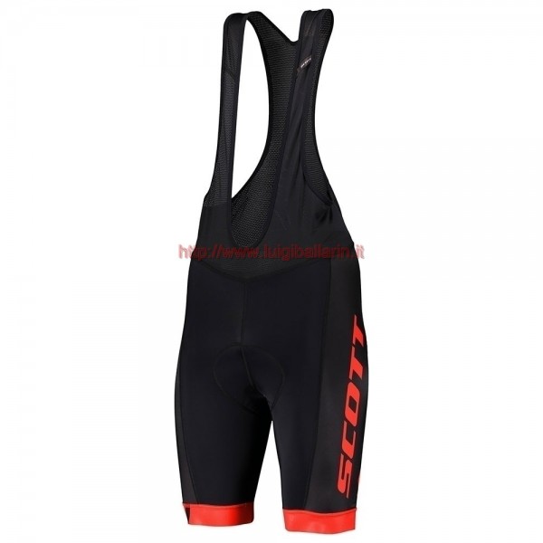 Completo Ciclismo 2019 Scott-RC-Squadre nero/rosso Salopette Ciclismo