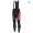 Completo Ciclismo 2019 Scott RC rosso-nero Salopette Lunga Ciclismo thermique