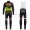 Completo Ciclismo 2019 Scott Sram nero-giallo Maglia Ciclismo Manica Lunga e Salopette